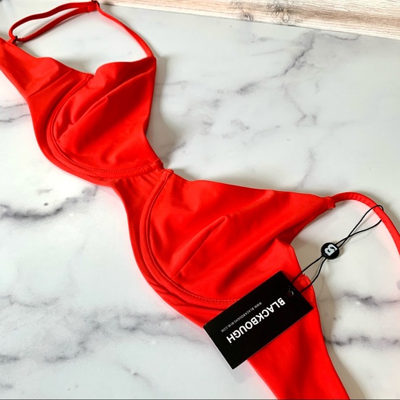 ❗️SOLD❗️Blackbough red Willow bikini top - Picture 4 of 12
